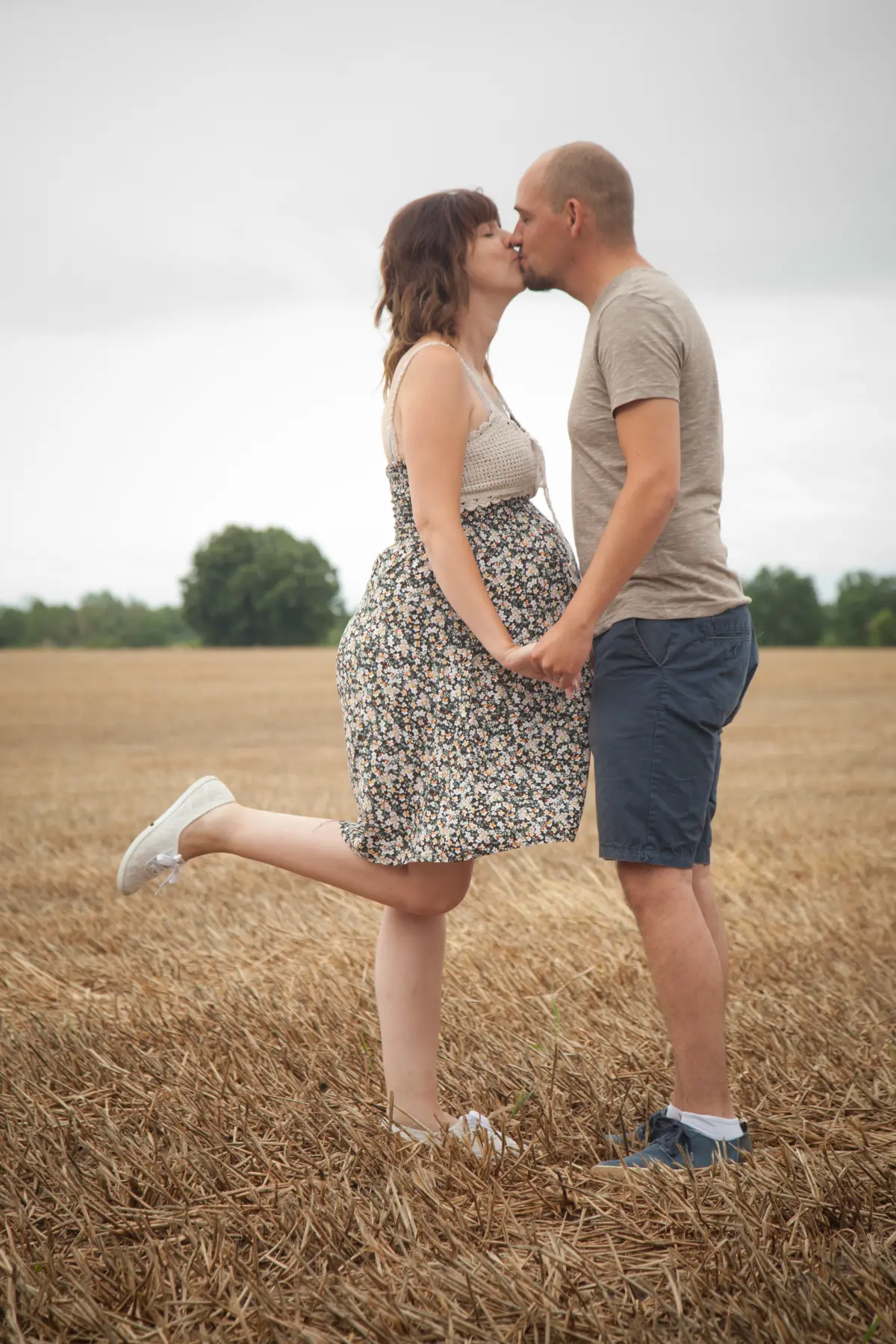 Babybauchfotografie von Ina Wildfuhr