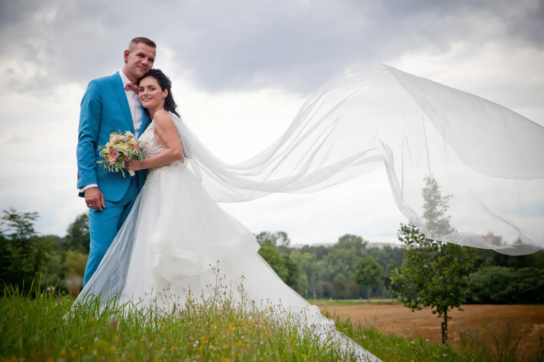 Hochzeitspaarfotografie von Ina Wildführ