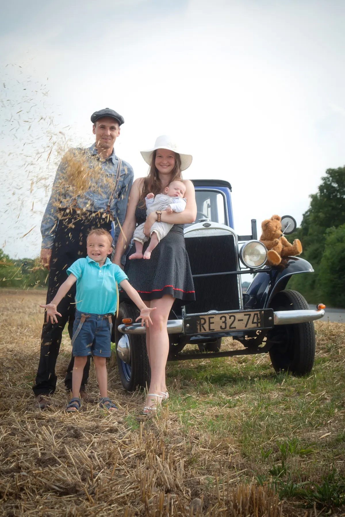 Familienporträt von Ina Wildfuhr